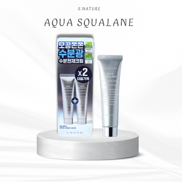S.NATURE AQUA SQUALANE 角鯊烷保濕面霜