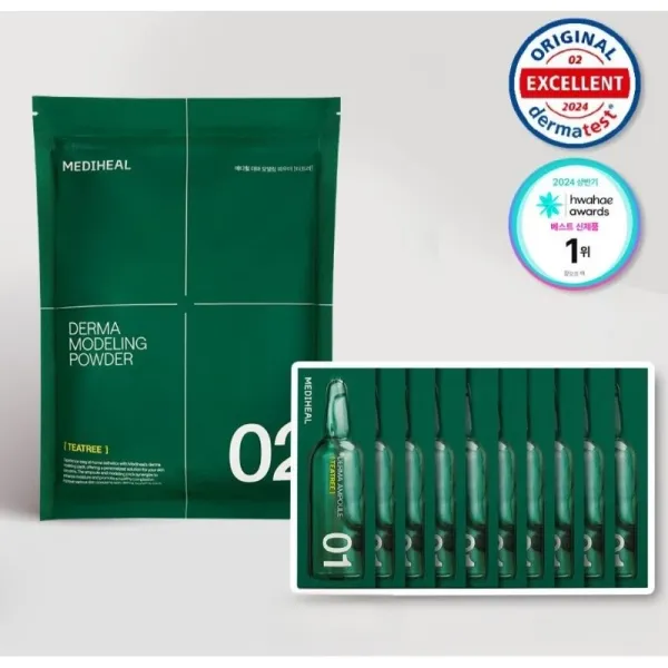 MEDIHEAL安瓶軟膜面膜(大容量300g-2ml×10EA)(無附贈攪拌碗及刮棒喔）